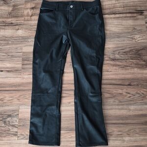 💙 H&M - NEW Faux  Leather Black Pants!